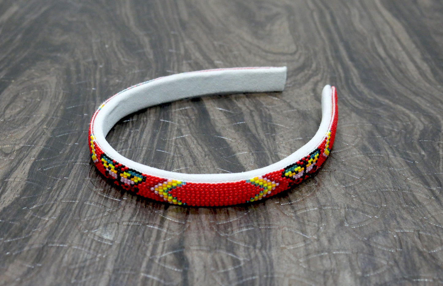 Native American Southwestern Beaded Headband Beaded Barrette, Gift of her
