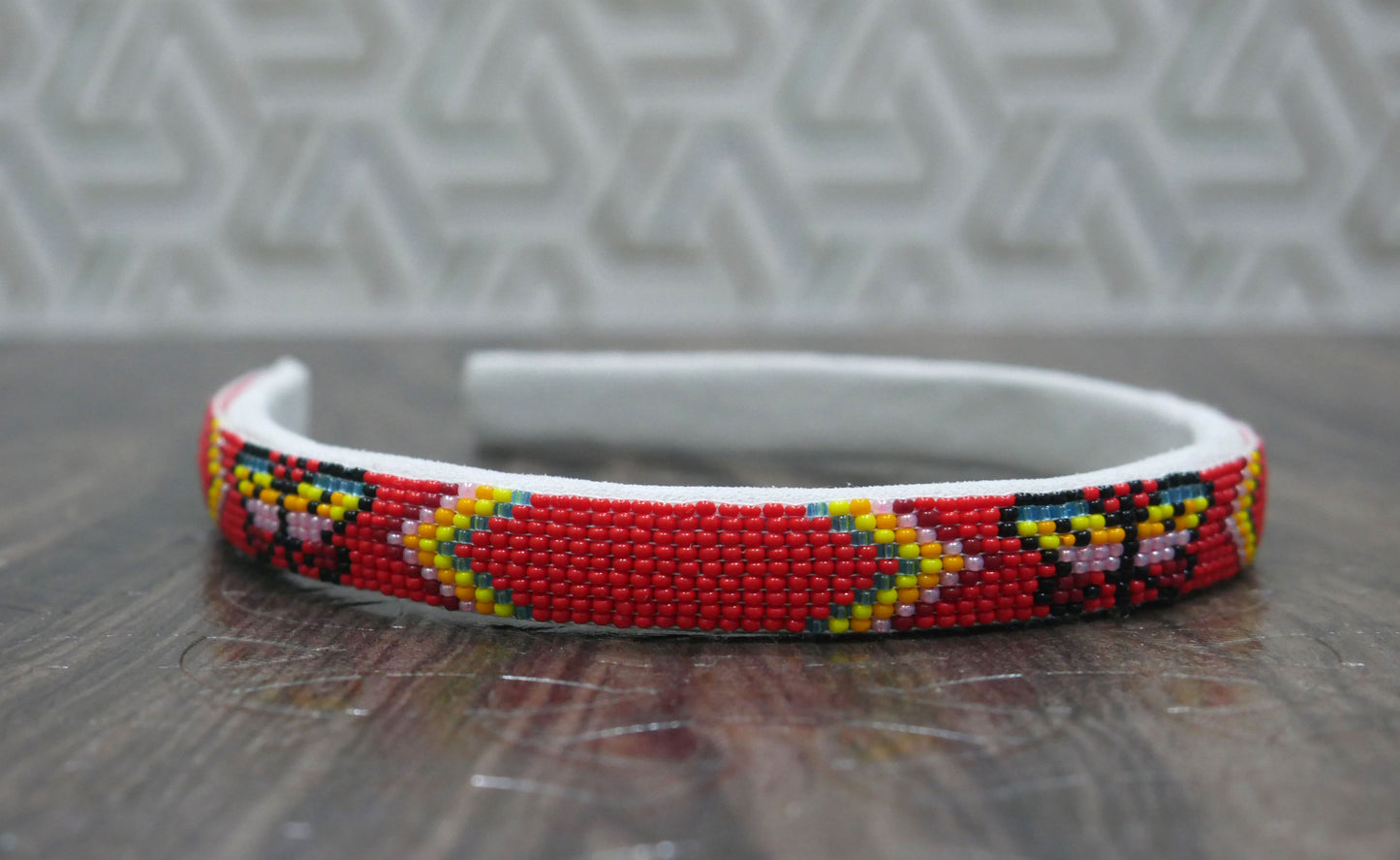 Native American Southwestern Beaded Headband Beaded Barrette, Gift of her
