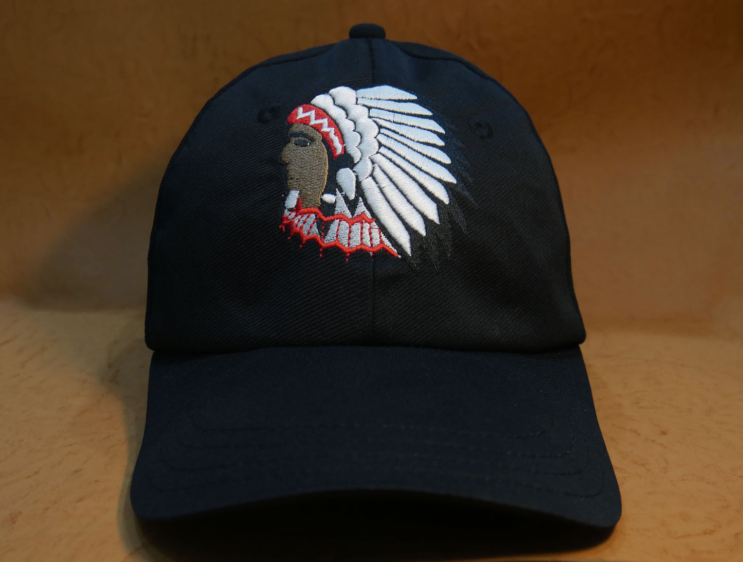 Black Native American Embroidery Baseball cap Trucker Hat