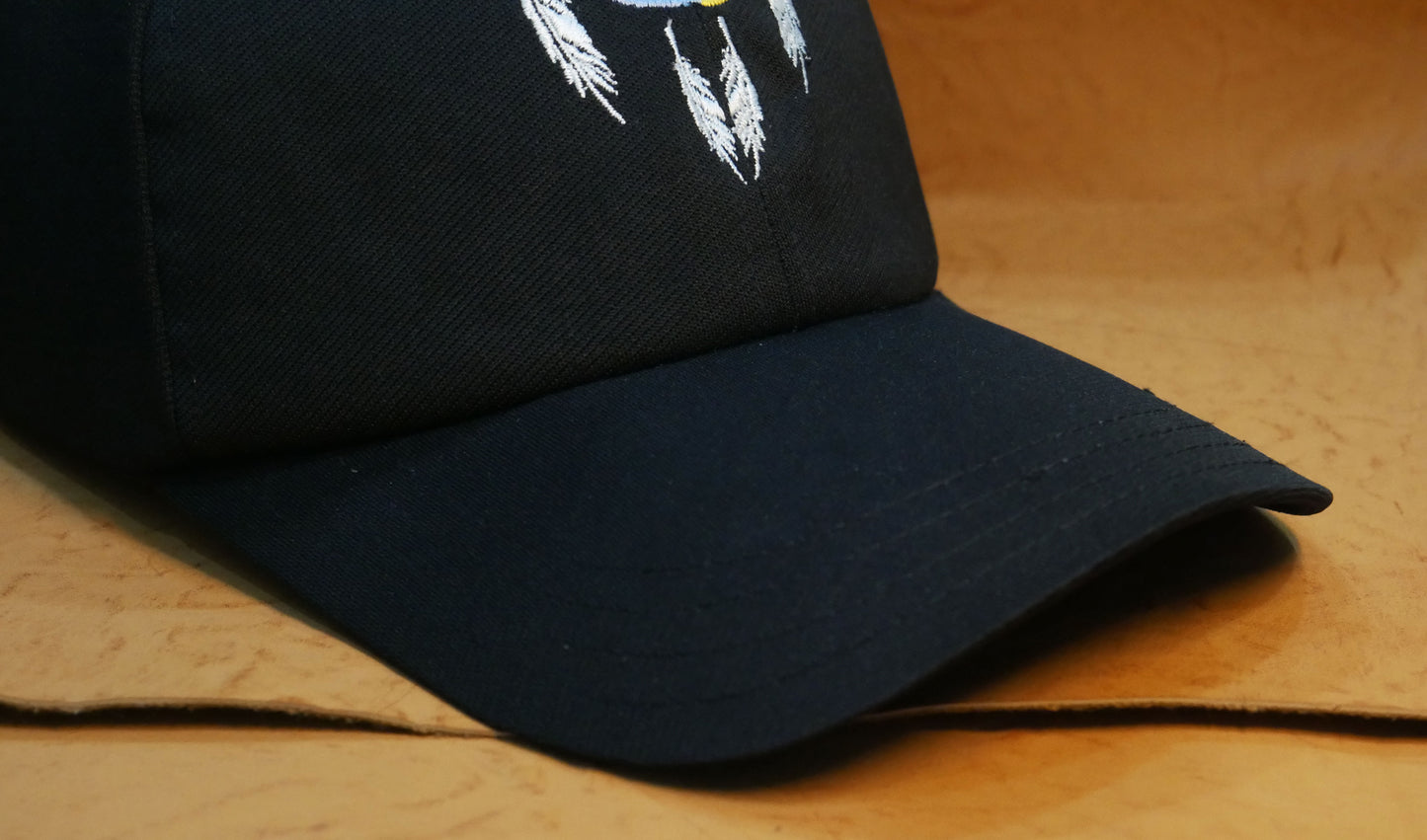 Black Native American Embroidery Baseball cap Trucker Hat