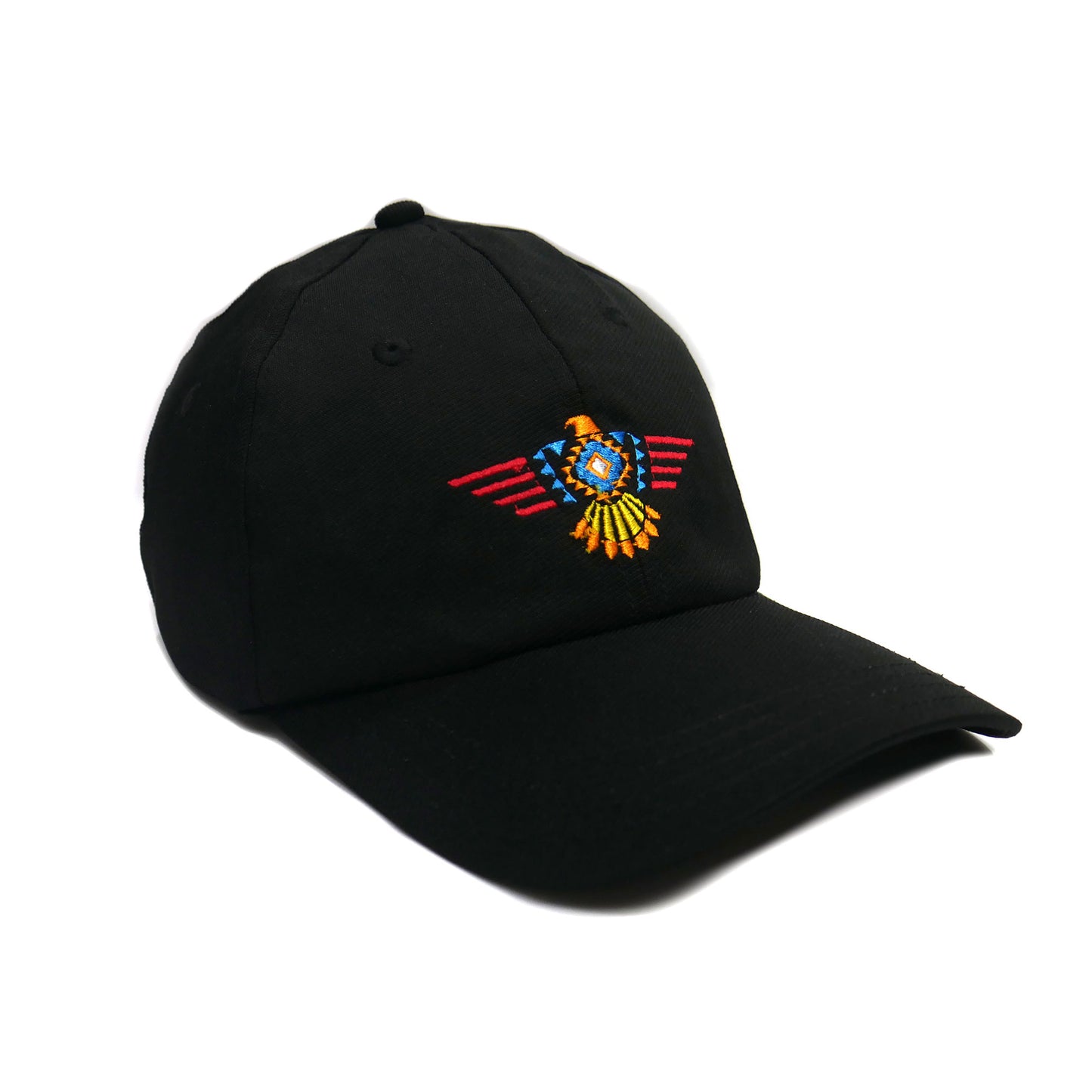 Black Native American Embroidery Baseball cap Trucker Hat