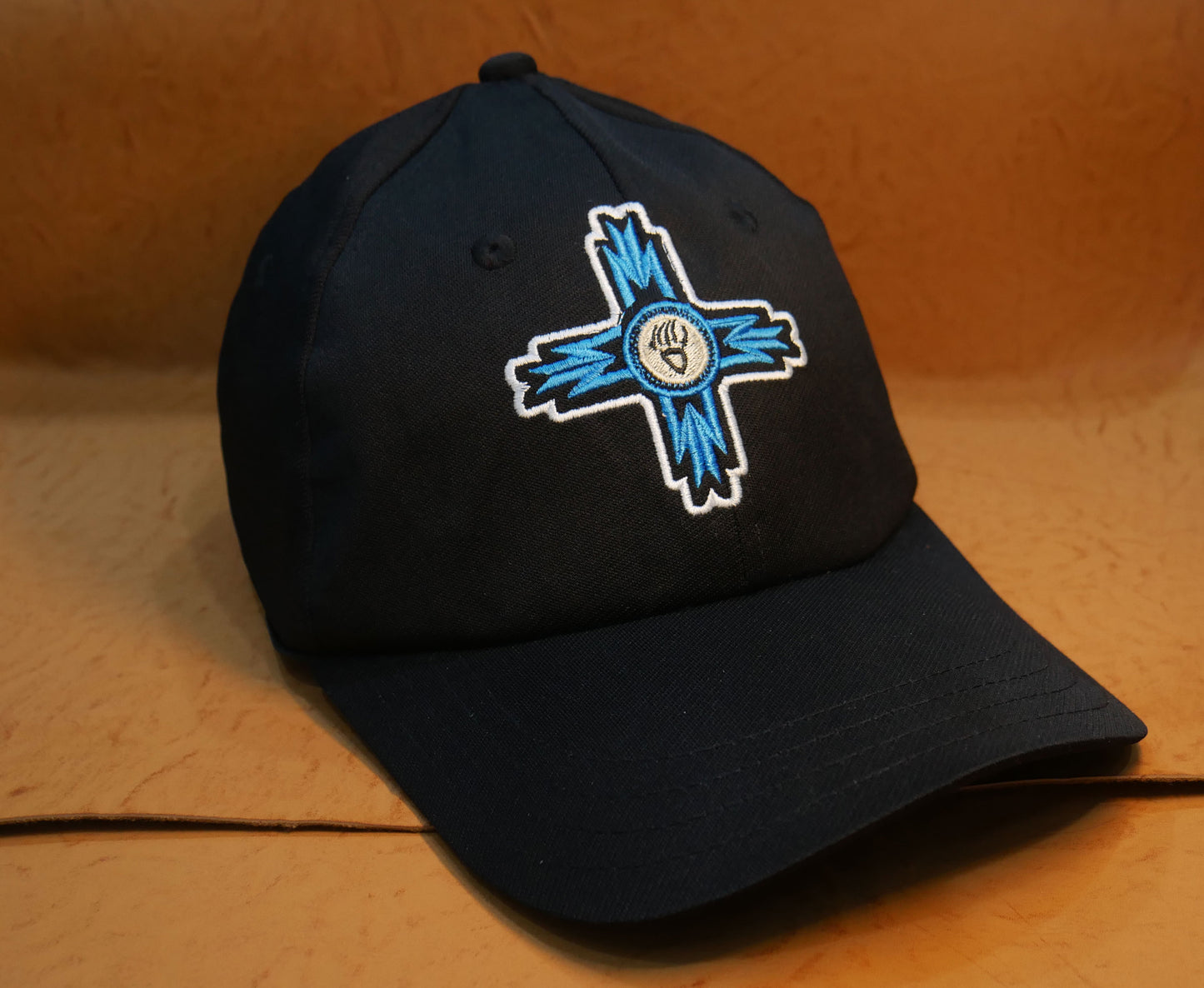 Black Native American Embroidery Baseball cap Trucker Hat
