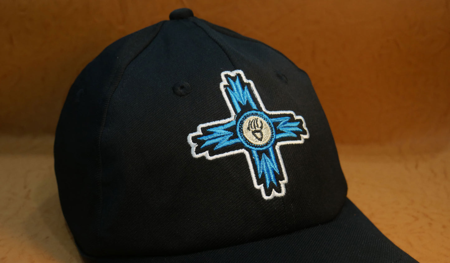 Black Native American Embroidery Baseball cap Trucker Hat