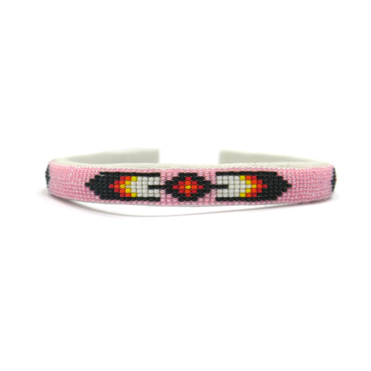 Native American Southwestern Beaded Headband Beaded Barrette, Gift of her