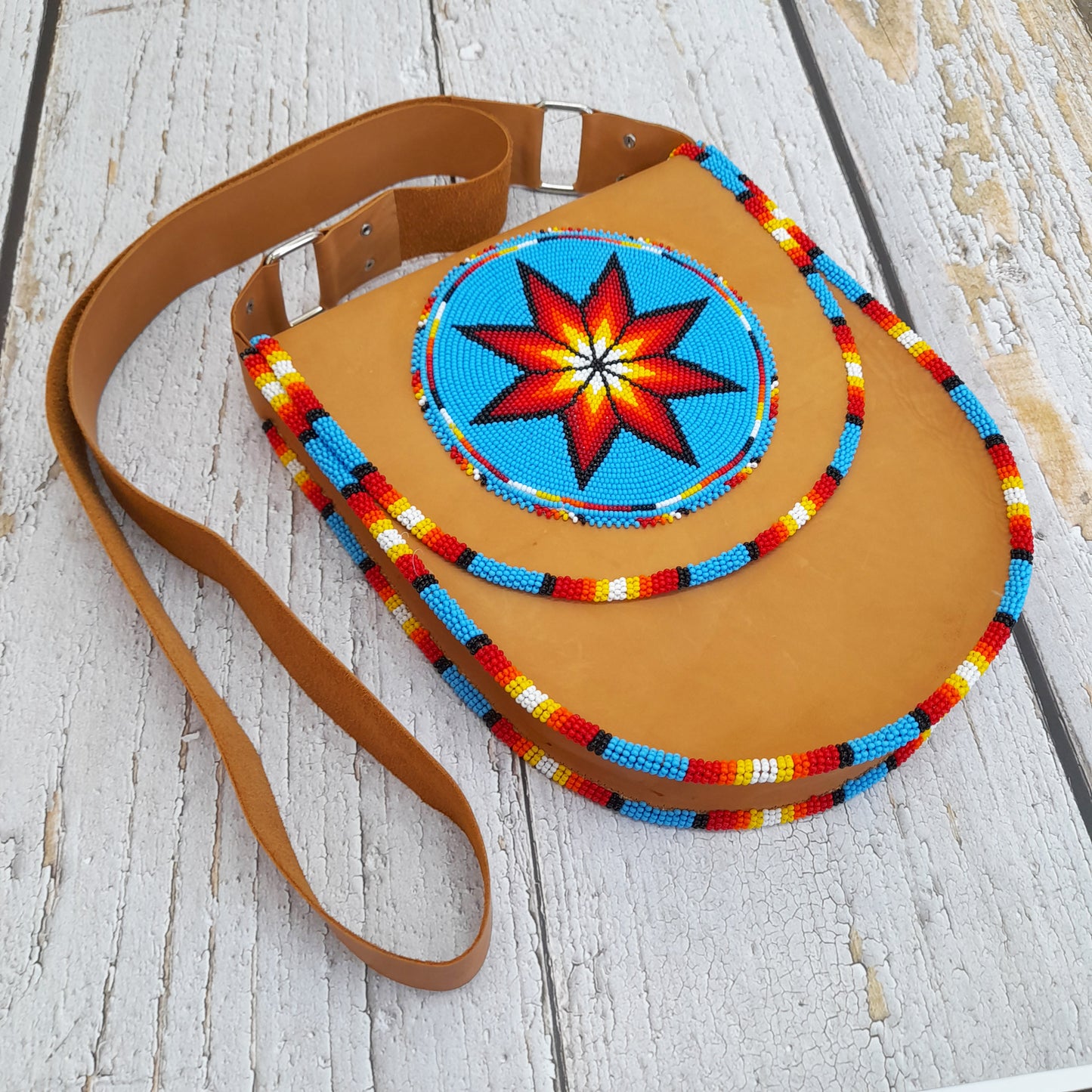 Beaded Genuine leather bags, crossbody bags, Groomsmen Gift