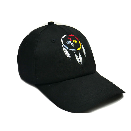 Black Native American Embroidery Baseball cap Trucker Hat