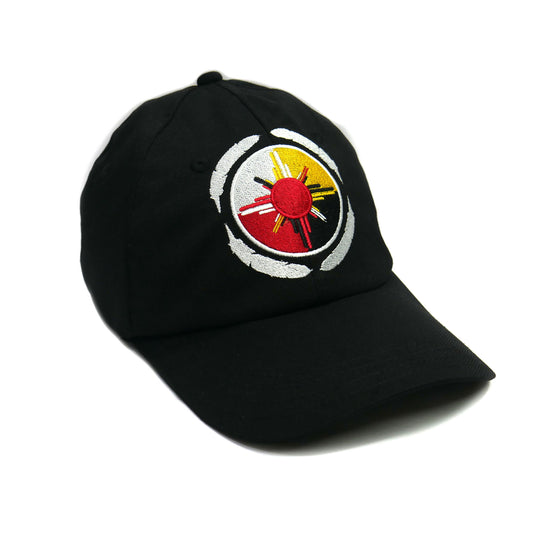 Black Native American Embroidery Baseball cap Trucker Hat