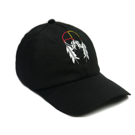 Black Native American Embroidery Baseball cap Trucker Hat